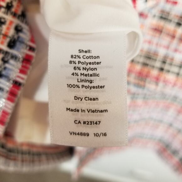 Talbots Women's Tweed Textured Woven Pencil Skirt Size 10 - Picture 6 of 6